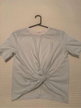Lululemon Striped Crescent Top